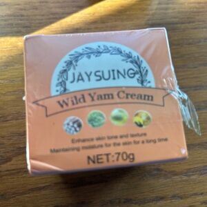 Wild Yam Cream 7 oz new in box, green tea sunflower olive oil ceramide Jay Suing